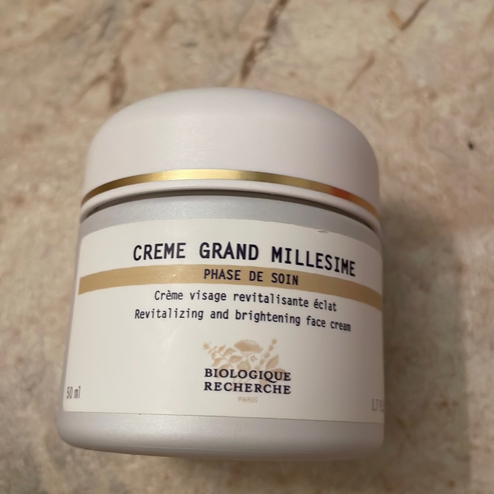 NEVER USED - crème grande millesime biologique Recherche - never used